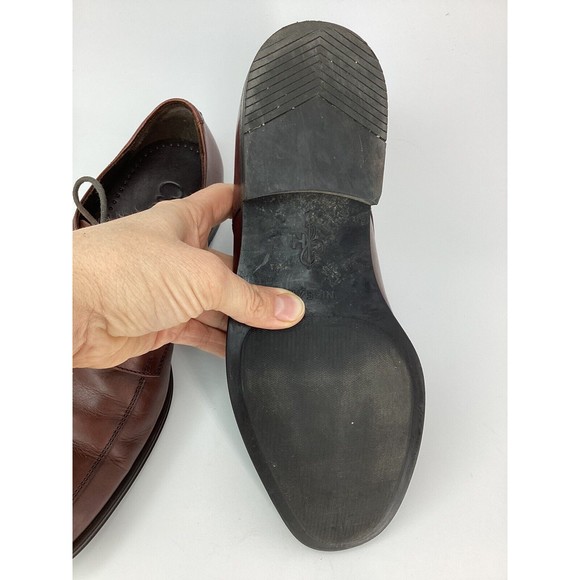 Cole Haan Men Apron Toe Derby Lace Up Oxford Brown Leather Size 8 M dress shoes main image 10